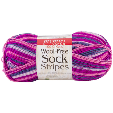 Premier Yarns Wool-Free Sock Stripes Yarn