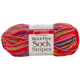 Premier Yarns Wool-Free Sock Stripes Yarn
