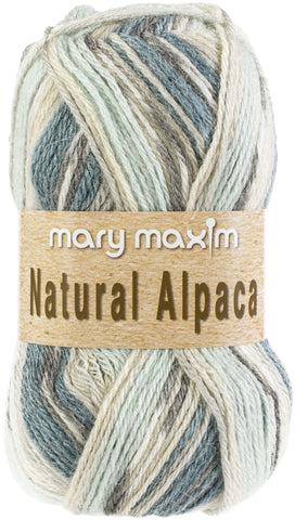 Mary Maxim Natural Alpaca Tweed Yarn