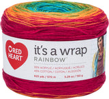 Red Heart It's A Wrap Rainbow Yarn