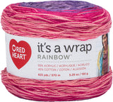 Red Heart It's A Wrap Rainbow Yarn
