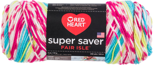 Red Heart Super Saver Fair Isle Yarn