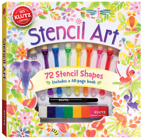 Stencil Art Book Kit