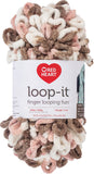 Red Heart Yarn Loop-It