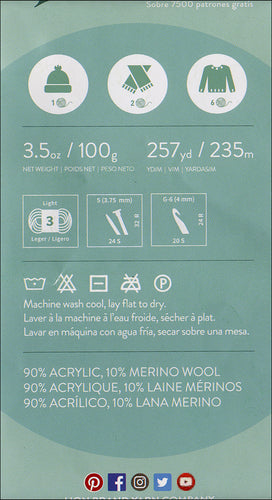 Lion Brand Yarn Touch of Merino