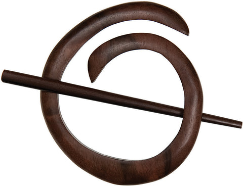 Paradise Spiral Shawl Pin
