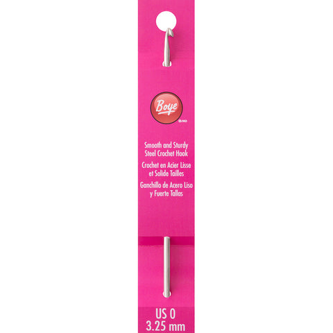 Boye Steel Crochet Hook 5"