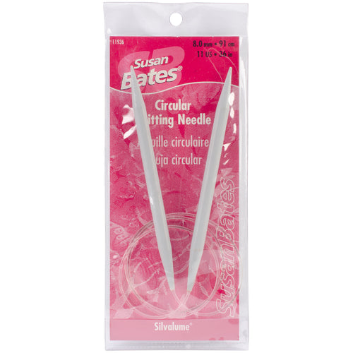 Silvalume Circular Knitting Needles 36"