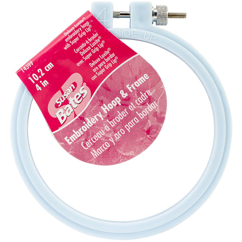 Bates Plastic Embroidery Hoop - Light Blue