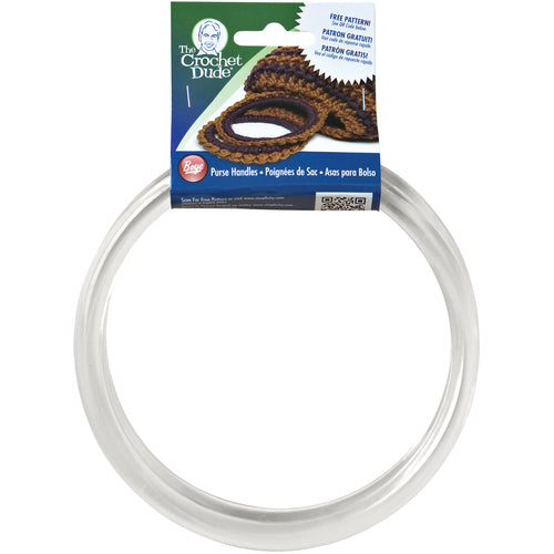 Crochet Dude Plastic Handles 5-3/4"X3/8" Round