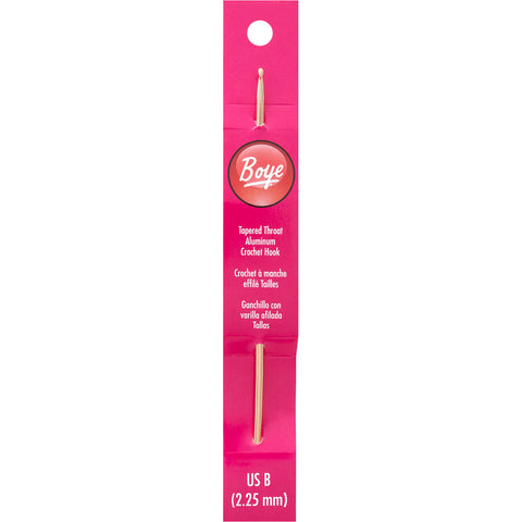 Boye Aluminum Crochet Hook 6"