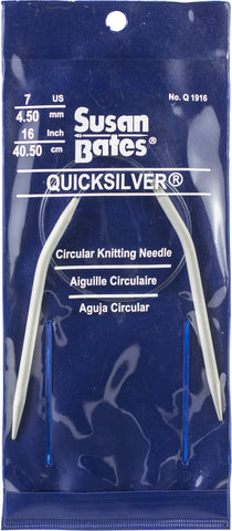 Quicksilver Circular Knitting Needles 16"