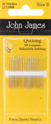 John James Quilting/Betweens Hand Needles