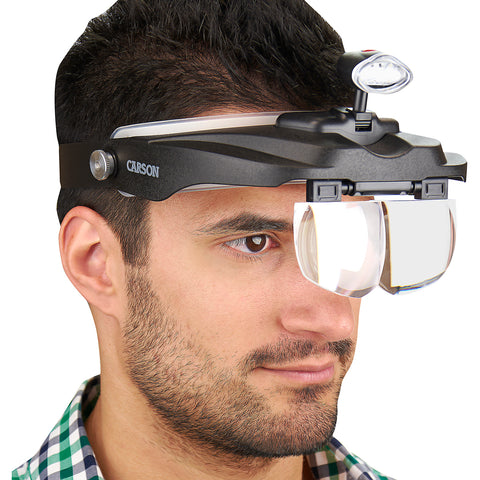 Carson MagniVisor Deluxe Head Visor/Magnifier