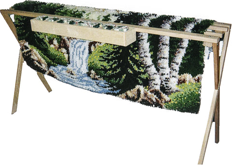 Frank A. Edmunds Floor Standing Rug Hooking Frame