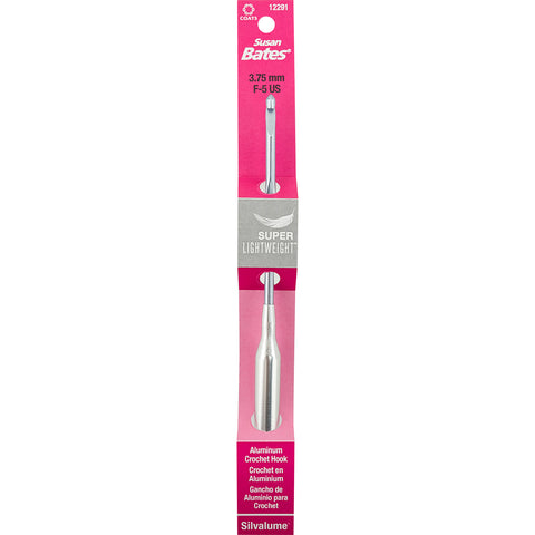 Silvalume Super Lightweight Aluminum Crochet Hook 5.5"
