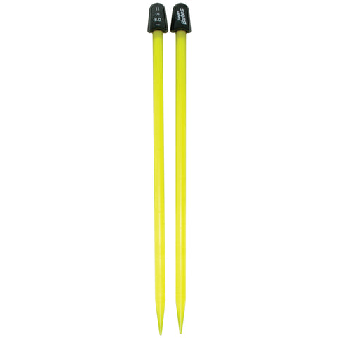 Crystalites Single Point Knitting Needles 10"