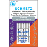 Schmetz Chrome Microtex Machine Needles