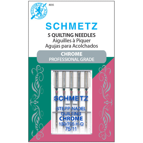 Schmetz Chrome Quilt Machine Needles