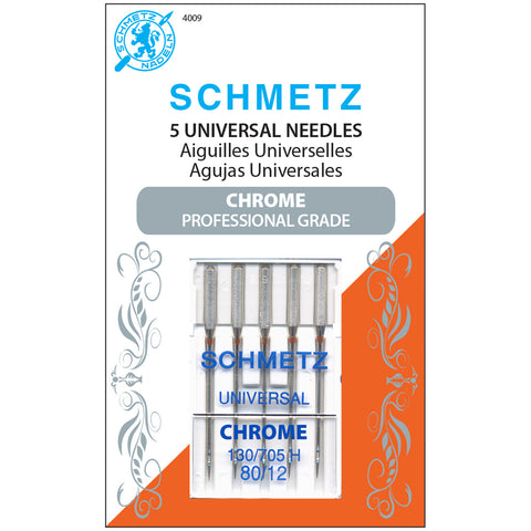 Schmetz Chrome Universal Machine Needles