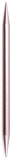 Silvalume Double Point Knitting Needles 7" 5/Pkg