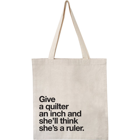 K1C2 Quilt Happy Tote 14"X15"X4"