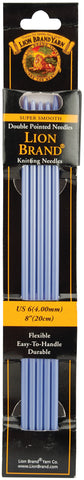 Lion Brand Double Point Knitting Needles 8" 5/Pkg