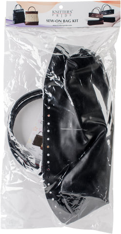 Knitter's Pride Sew-On Kit Bag Top & Bottom Faux Leather