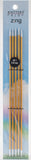 Knitter's Pride-Zing Double Pointed Needles 8"