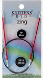 Knitter's Pride-Zing Fixed Circular Needles 16"