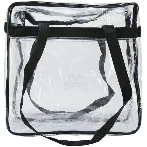 K1C2 Crochet Happy Tote 12"X12"X6"