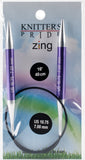 Knitter's Pride-Zing Fixed Circular Needles 16"