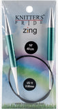Knitter's Pride-Zing Fixed Circular Needles 16"