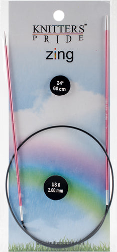 Knitter's Pride-Zing Fixed Circular Needles 24"