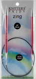 Knitter's Pride-Zing Fixed Circular Needles 24"