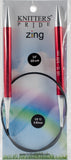 Knitter's Pride-Zing Fixed Circular Needles 24"