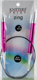 Knitter's Pride-Zing Fixed Circular Needles 24"