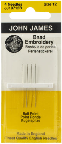 John James Bead Embroidery Hand Needles
