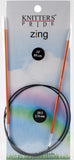 Knitter's Pride-Zing Fixed Circular Needles 32"