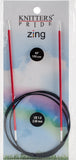 Knitter's Pride-Zing Fixed Circular Needles 40"