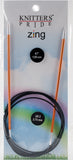 Knitter's Pride-Zing Fixed Circular Needles 47"