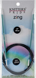 Knitter's Pride-Zing Fixed Circular Needles 47"