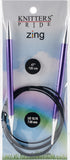 Knitter's Pride-Zing Fixed Circular Needles 47"