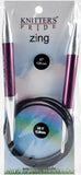 Knitter's Pride-Zing Fixed Circular Needles 47"