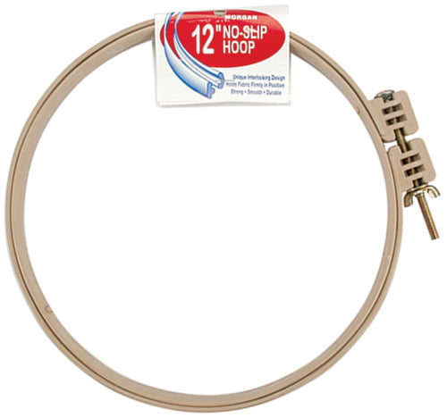 Morgan Plastic No-Slip Quilting Hoop 12"