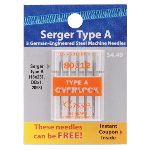 Klasse Serger Machine Needles