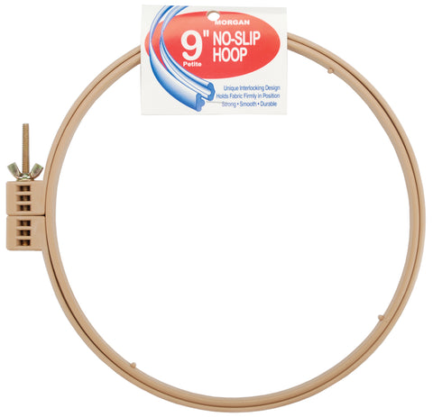 Morgan Plastic No-Slip Quilting Hoop 9"