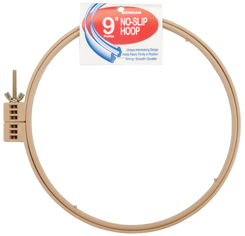 Morgan Plastic No-Slip Quilting Hoop 9"
