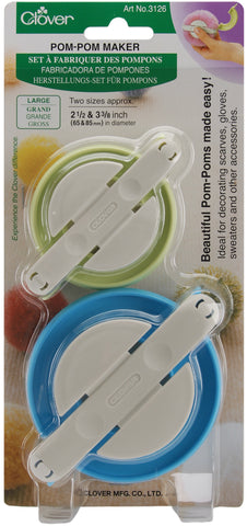 Clover Pom-Pom Makers Large