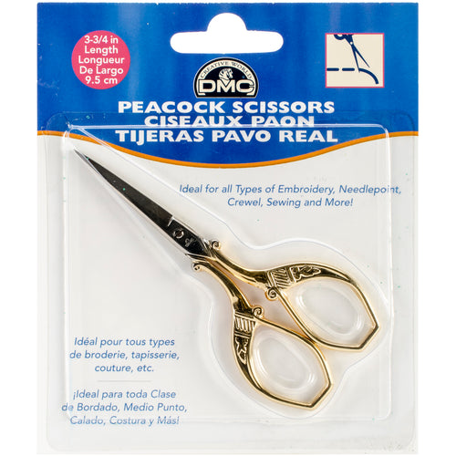 DMC Peacock Embroidery Scissors 3.75"